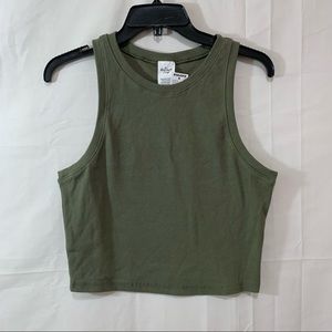 Destined from Tilly’s High Neck Tank in Green XXL